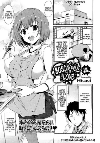 [Hisasi] Mune Ippai no Suki | Bosom Full of Love (COMIC HOTMilK 2012-03) [English] =TV=